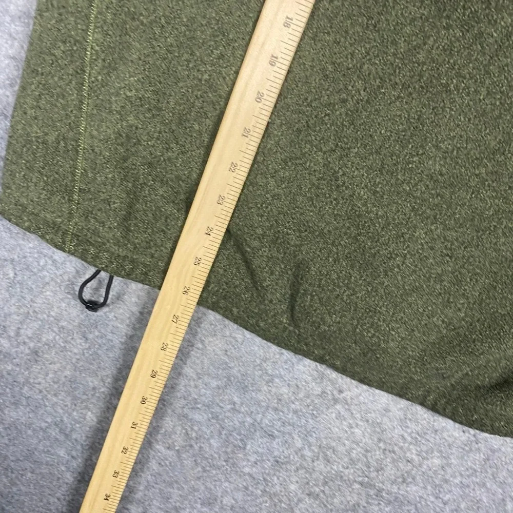 REI Co op Mens Full Zip Fleece Jacket‎ Green Polartec Outdoor Layer Size XL